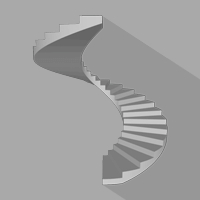 Лестница спиральная бетонная