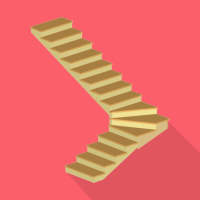 Лестница Г-образная с забежными ступенями