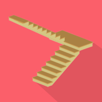 Halbgewendelte U-Treppen