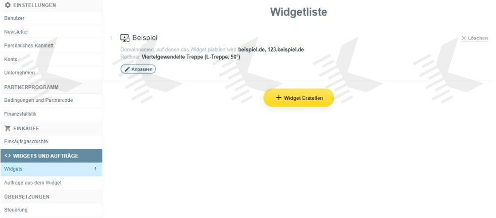 Schritt 9. Anpassung des Widgets