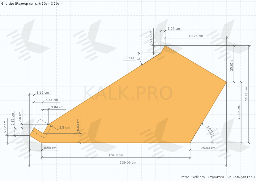 Забежная ступень - КАЛК.ПРО Забежная ступень