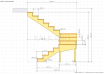 Staircase Drawing (Side View)