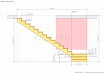 Staircase Drawing (Front View)