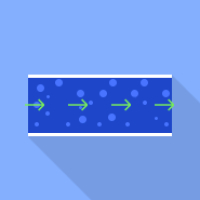 Скорость воды в трубе