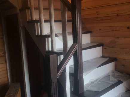 Проект #42. Лестница П-образная с площадкой — Строительные калькуляторы онлайн