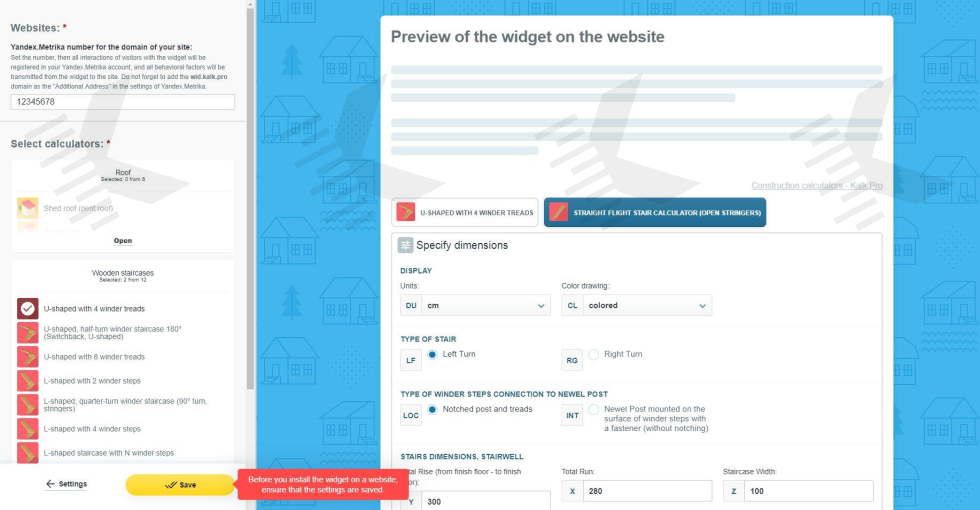 Step 3. - Choose calculators Step 3. - Choose calculators
