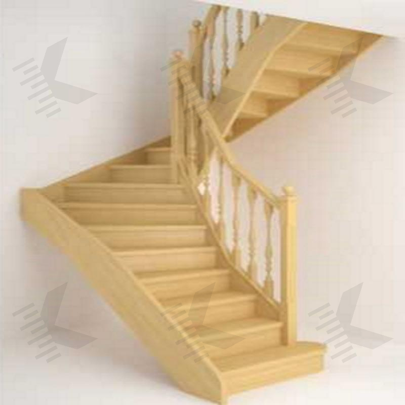 Лестница с поворотными ступенями