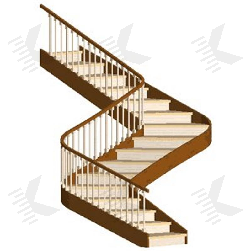 S-образная лестница