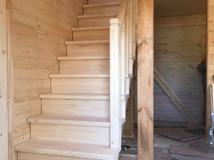 Проект #68. Лестница прямая Проект #68. Лестница прямая — Строительные калькуляторы онлайн